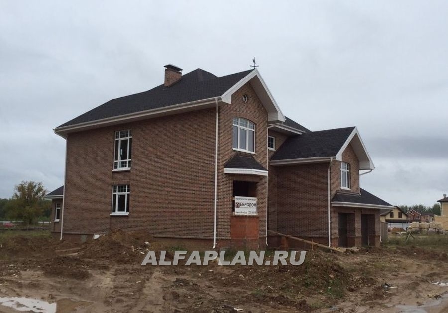 Строительство дома по проекту 93A - фото №7