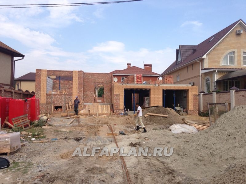 Строительство дома по проекту 93AC - фото №16