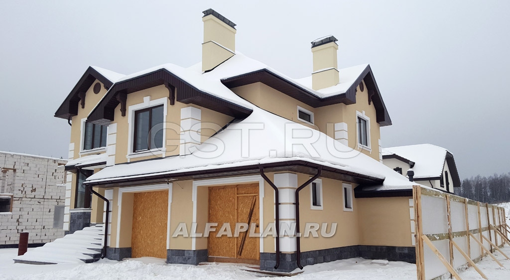 Строительство дома по проекту 93AC - фото №7