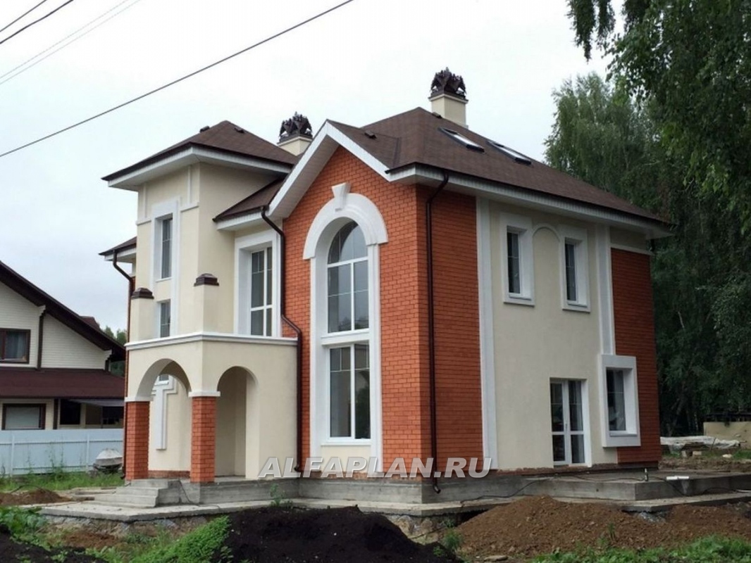 Строительство дома по проекту 96A - фото №2