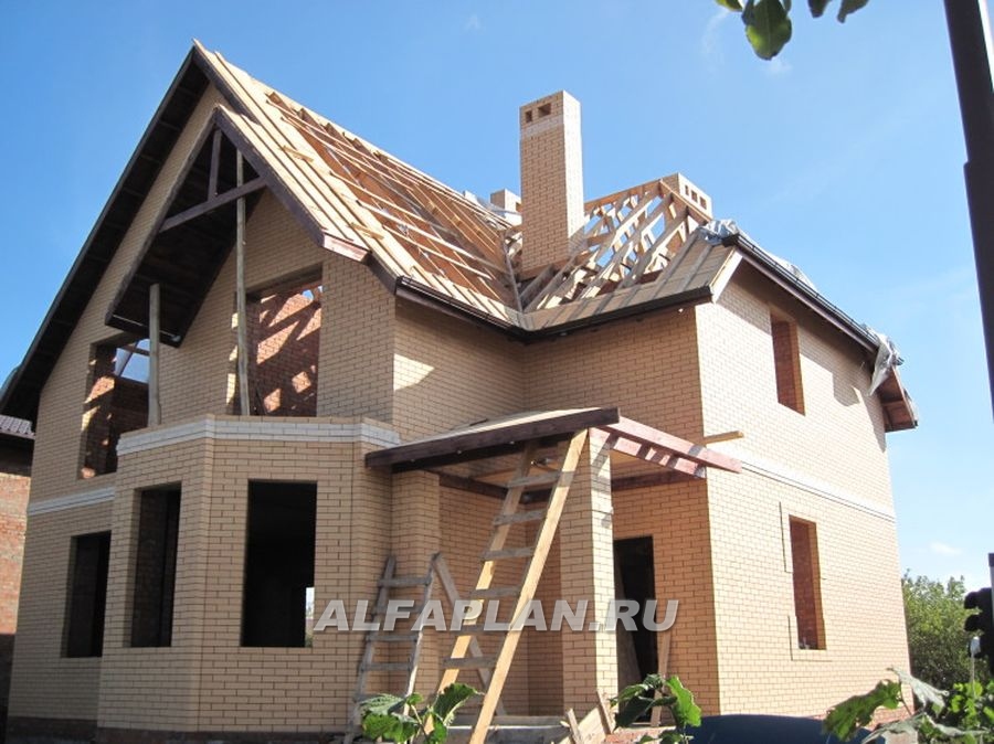 Строительство дома по проекту 102AC - фото №8