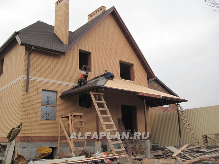 Строительство дома по проекту 102AC - фото №10