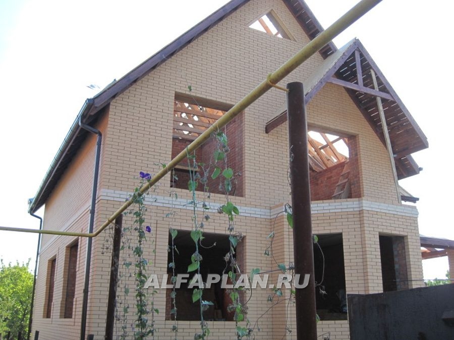 Строительство дома по проекту 102AC - фото №11