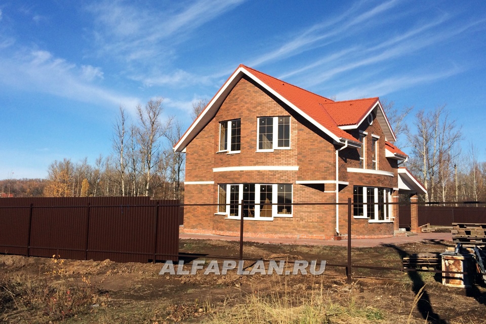 Строительство дома по проекту 104A - фото №4