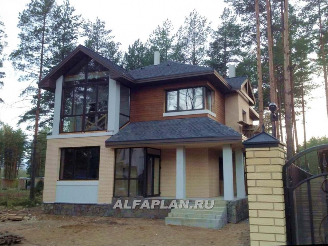 Строительство дома по проекту 106A - фото №2