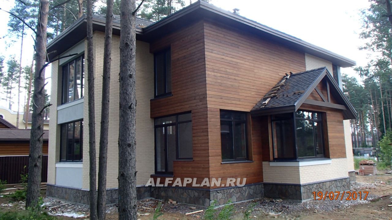 Строительство дома по проекту 106A - фото №7