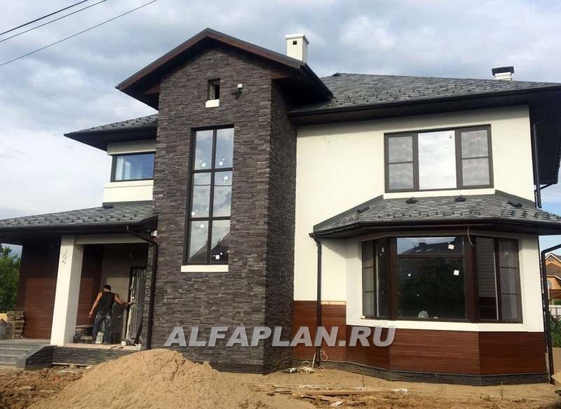 Строительство дома по проекту 311A - фото №2