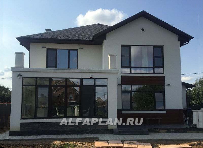 Строительство дома по проекту 311A - фото №3