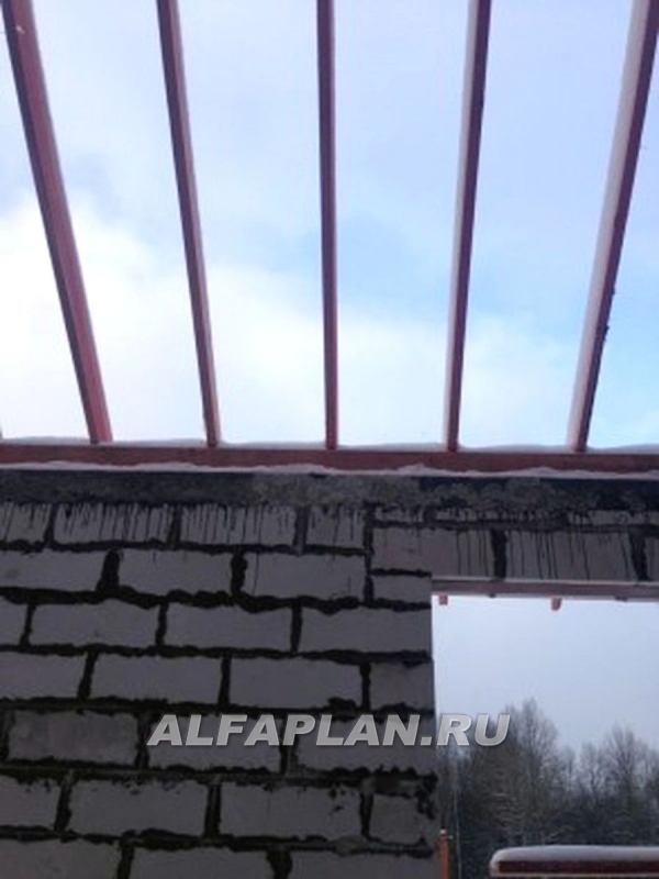 Строительство дома по проекту 491A - фото №22