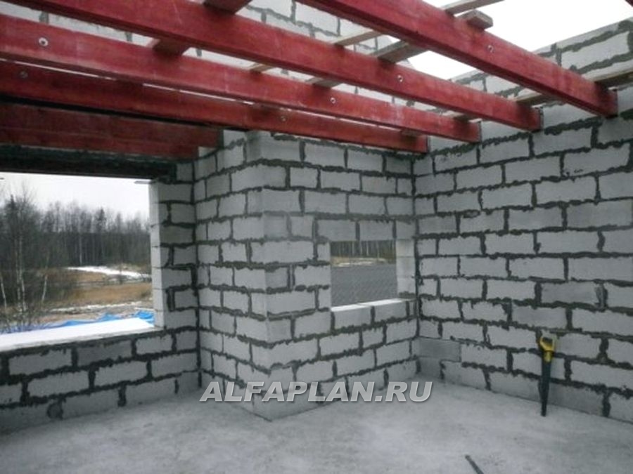 Строительство дома по проекту 491A - фото №23