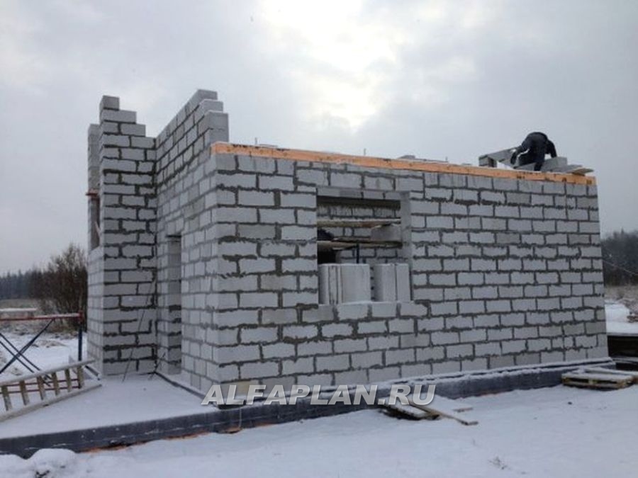 Строительство дома по проекту 491A - фото №30