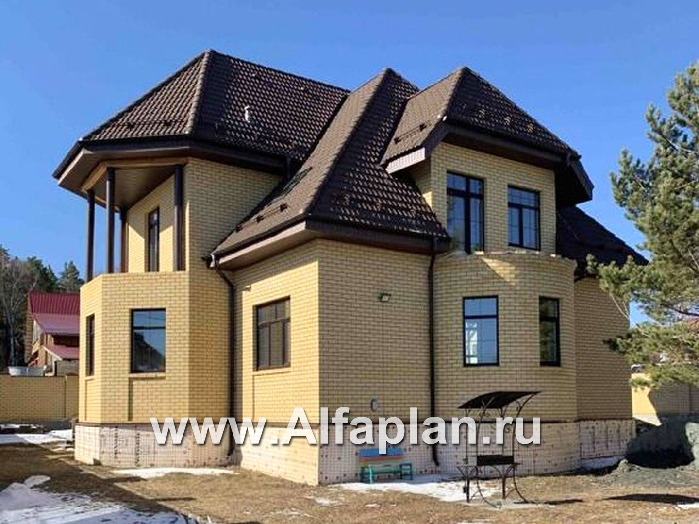 Строительство дома по проекту 42A - фото №1