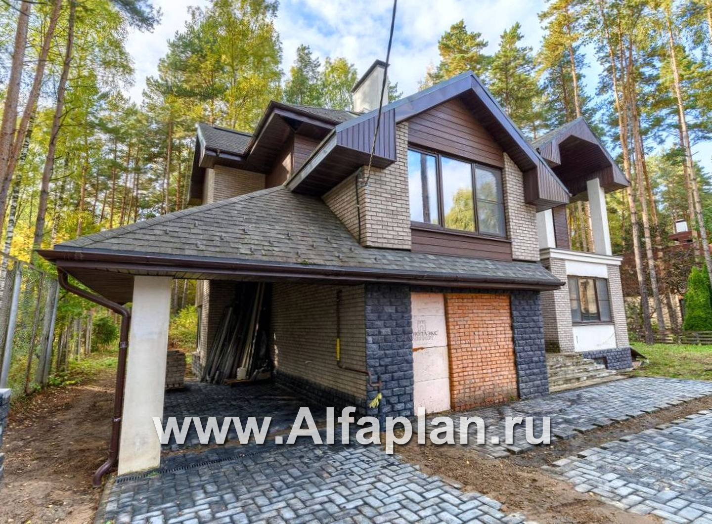 Строительство дома по проекту 107AC - фото №4