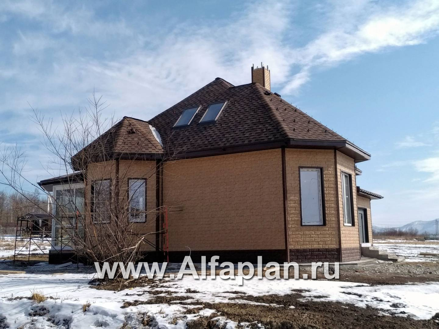 Строительство дома по проекту 124B - фото №2