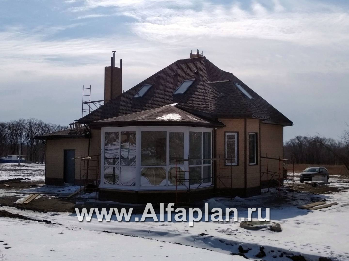 Строительство дома по проекту 124B - фото №3