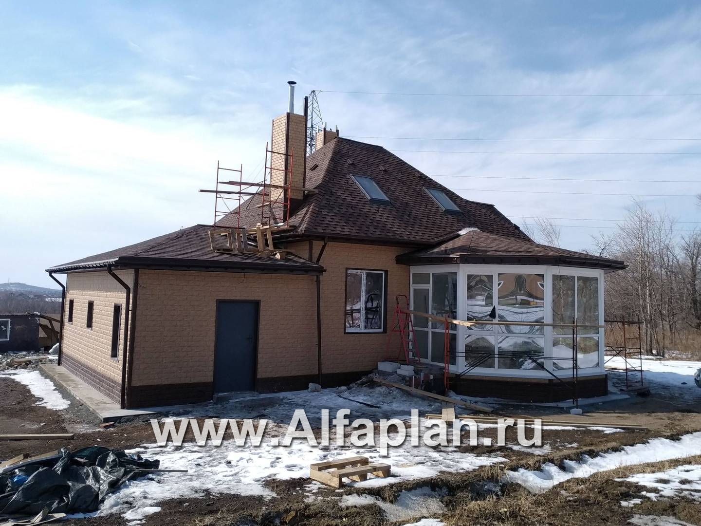 Строительство дома по проекту 124B - фото №4