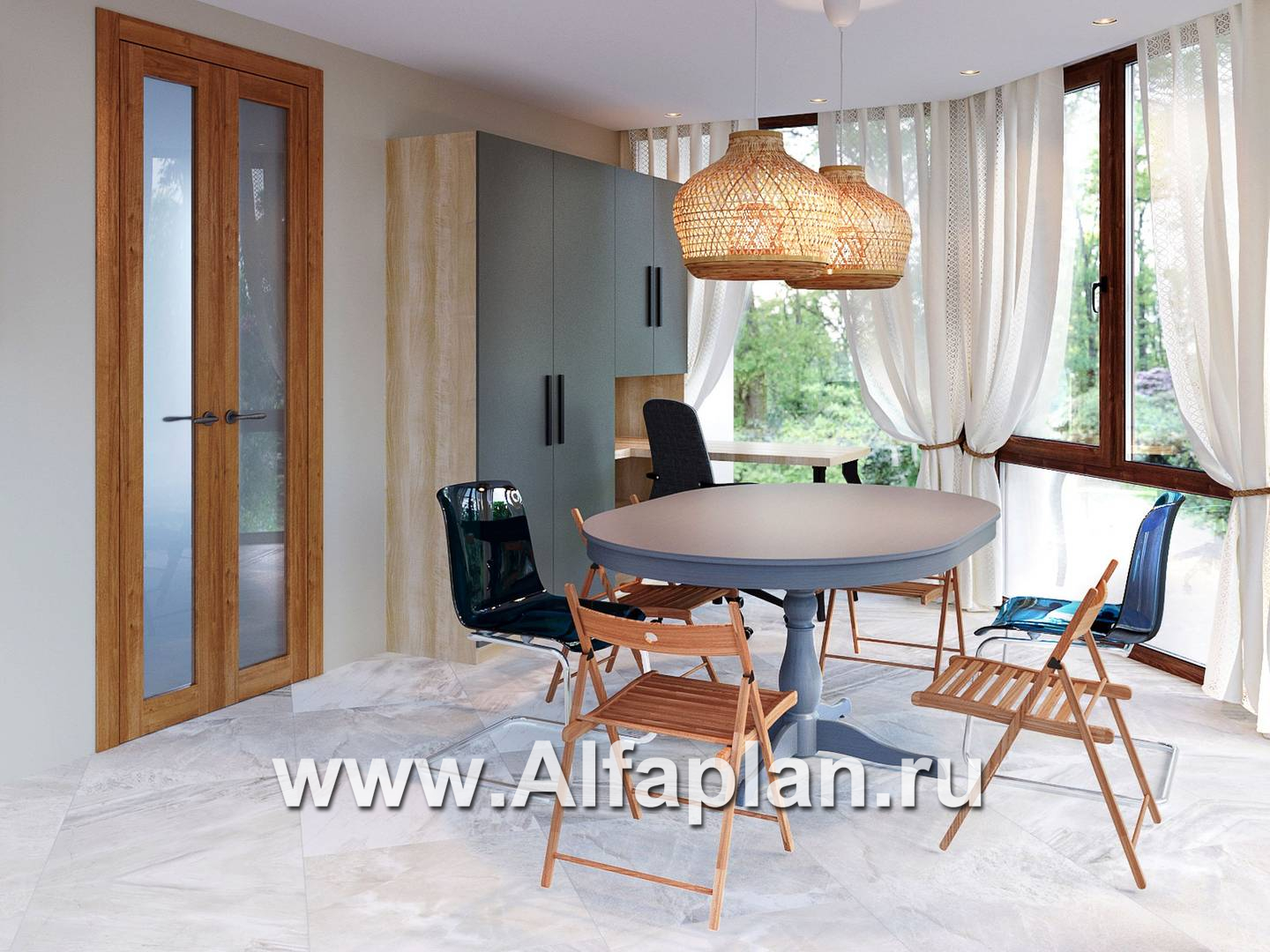 Строительство дома по проекту 124B - фото №7