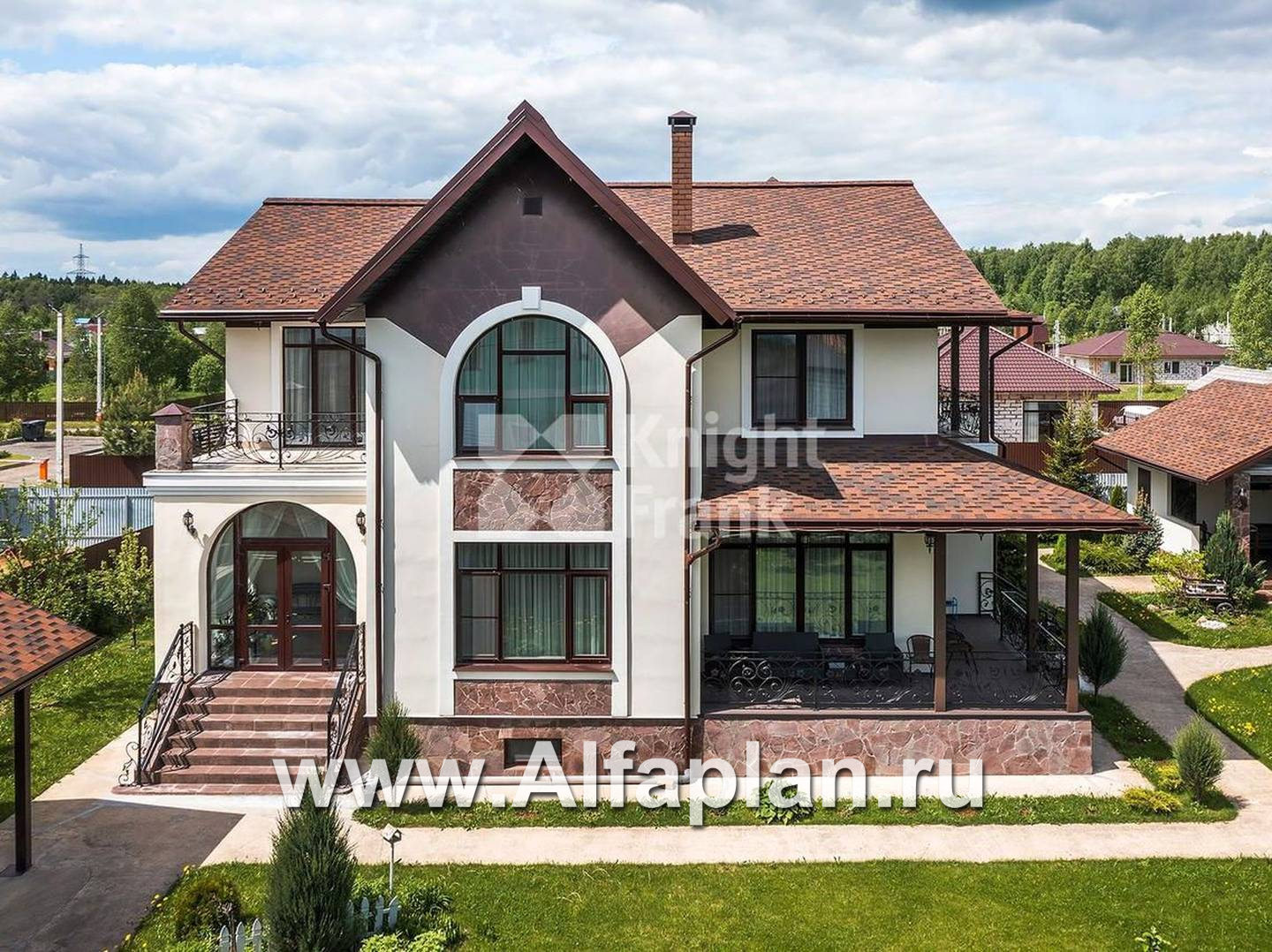 Строительство дома по проекту 98AC - фото №1