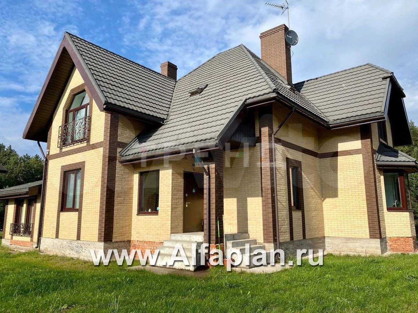 Строительство дома по проекту 38E-S - фото №1