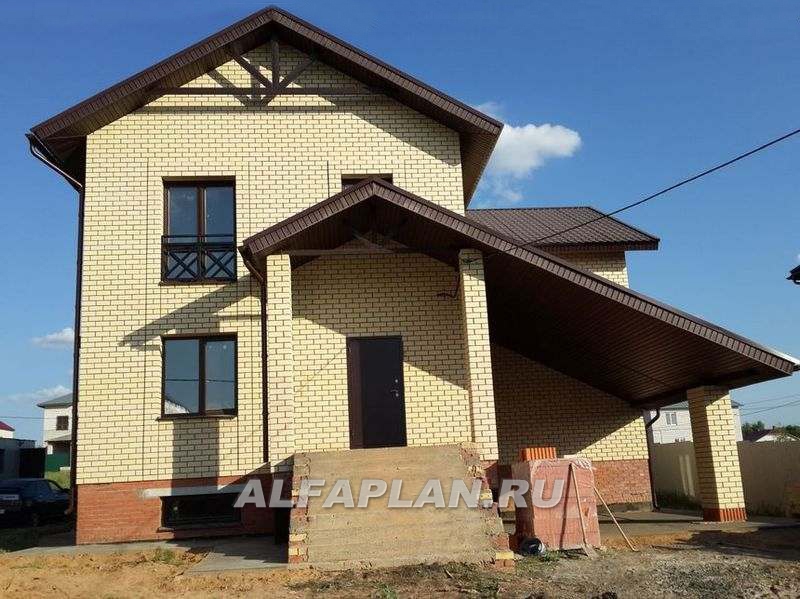 Строительство дома по проекту 79A - фото №2